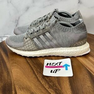 Youth 6.5 Big Kids-Adidas Eqt Ultra King Boost Pusha T Shoes Gray White Sneaker